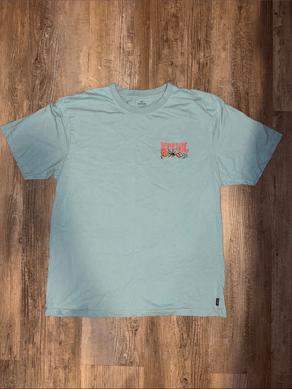 RIP CURL Men's PUSHIN DAISIES T-Shirt Large